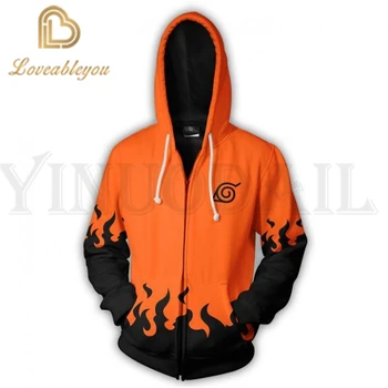 Anime UZUMAKI Sweatshirt Men and Women Zipper Hoodies Naruto 3d Print Hooded Jacket for Boys Winter Costume Harajuku Streetwear 
Anime UZUMAKI Sweatshirt Men and Women Zipper Hoodies Naruto 3d Print Hooded Jacket for Boys Winter Costume Harajuku Streetwear