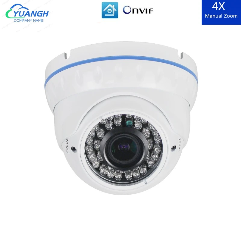 H.265 Security IP Camera POE ONVIF XMEye APP 2.8-12mm Manual Zoom Lens IR Night Vision Vandalproof Indoor Dome CCTV Camera
H.265 Security IP Camera POE ONVIF XMEye APP 2.8-12mm Manual Zoom Lens IR Night Vision Vandalproof Indoor Dome CCTV Camera