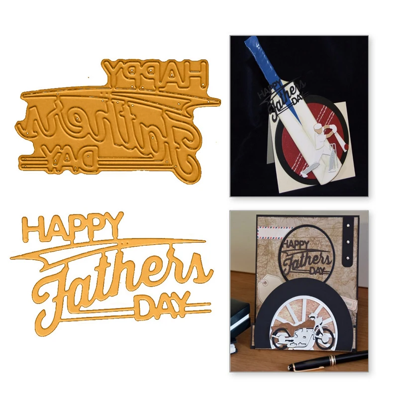 Naifumodo Happy Father Day Word Metal Cutting Dies Letter Scrapbooking For Making Dad Cards Decorative Embossing Craft Stencil
Naifumodo Happy Father Day Word Metal Cutting Dies Letter Scrapbooking For Making Dad Cards Decorative Embossing Craft Stencil