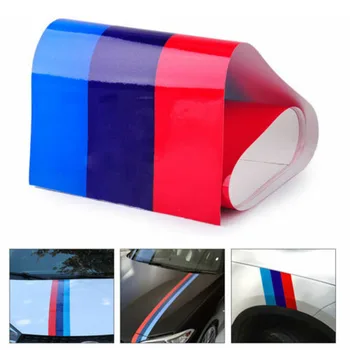 M-Colored Power Flag Stripe Sticker Decal PVC Car Hood Roof Fender 2M For BMW Auto Body Styling Stickers Accessories
M-Colored Power Flag Stripe Sticker Decal PVC Car Hood Roof Fender 2M For BMW Auto Body Styling Stickers Accessories
