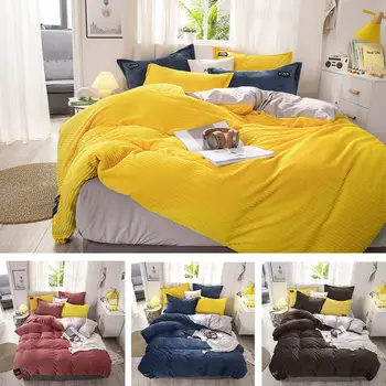 YanTing Home Textile Warm Soft Winter Europe Size Solid Color Corduroy Duvet Cover And Pillowcase Machine wash cold separately
YanTing Home Textile Warm Soft Winter Europe Size Solid Color Corduroy Duvet Cover And Pillowcase Machine wash cold separately