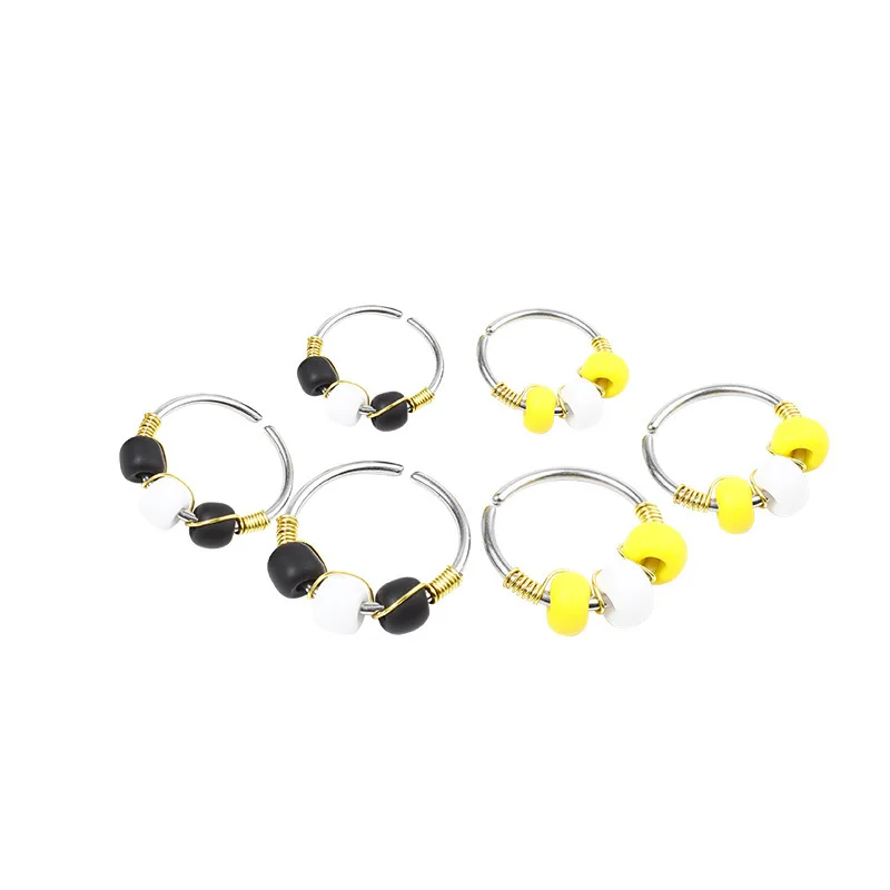 Europe And America Fashion New Style Stainless Steel Beaded Bracelet Nose Ring Wire Wound Nose Ring Nose Buckle Piercing Jewelry
Europe And America Fashion New Style Stainless Steel Beaded Bracelet Nose Ring Wire Wound Nose Ring Nose Buckle Piercing Jewelry