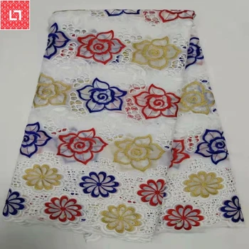 African dry lace fabrics white Swiss Voile Lace with beads and stones 2019 latest African Cotton Lace Fabric for women 
African dry lace fabrics white Swiss Voile Lace with beads and stones 2019 latest African Cotton Lace Fabric for women