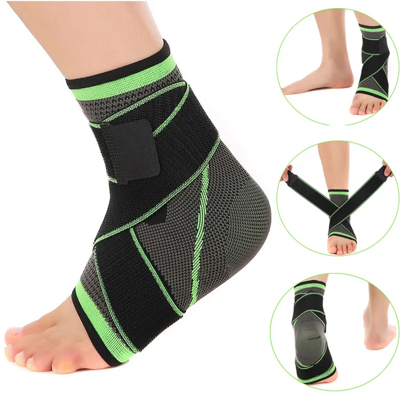 Professional Sports Ankle Brace Compression Strap Sleeves Support 3D Weave Elastic Bandage Foot Protective Gear
Professional Sports Ankle Brace Compression Strap Sleeves Support 3D Weave Elastic Bandage Foot Protective Gear