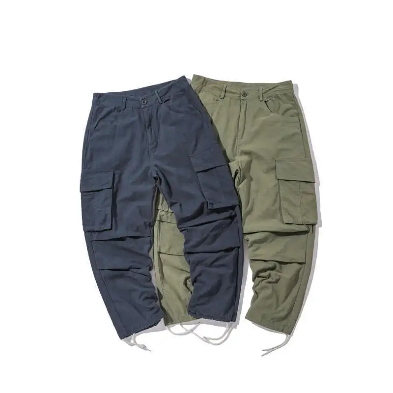 City Where the Product 2020 Spring New Style Multi-pockets Solid Color Loose-Fit MEN'S Casual Pants Pants Mouth Adjustable
City Where the Product 2020 Spring New Style Multi-pockets Solid Color Loose-Fit MEN'S Casual Pants Pants Mouth Adjustable