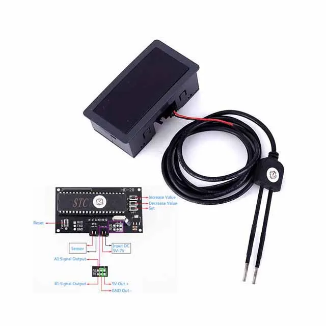 A23-- DC 5V Soil Humidity Sensor Moisture Controller Automatic Watering Relay Module Soil moisture monitor
A23-- DC 5V Soil Humidity Sensor Moisture Controller Automatic Watering Relay Module Soil moisture monitor