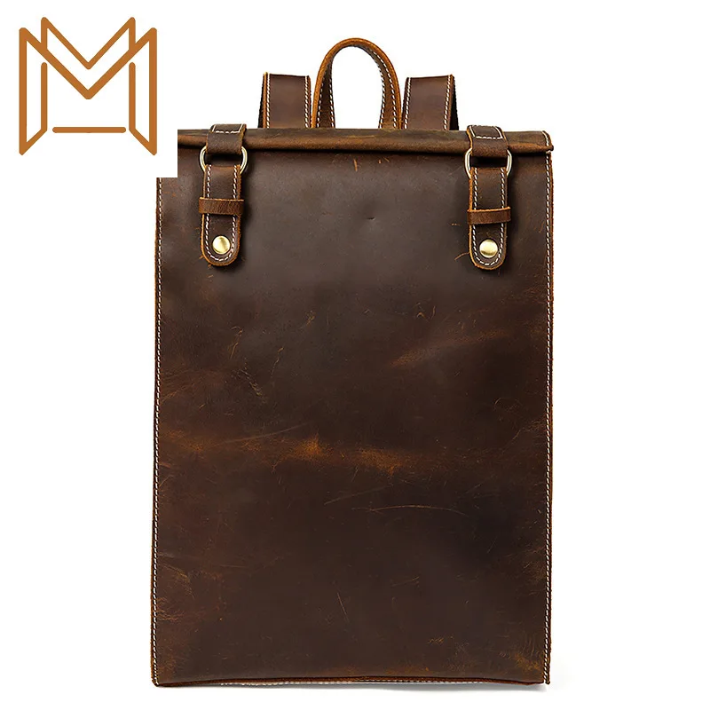 Crazy Horsehide Man Both Shoulders Package Genuine Leather Male Layer Cowhide Luggage Backpack Genuine Leather Bag
Crazy Horsehide Man Both Shoulders Package Genuine Leather Male Layer Cowhide Luggage Backpack Genuine Leather Bag