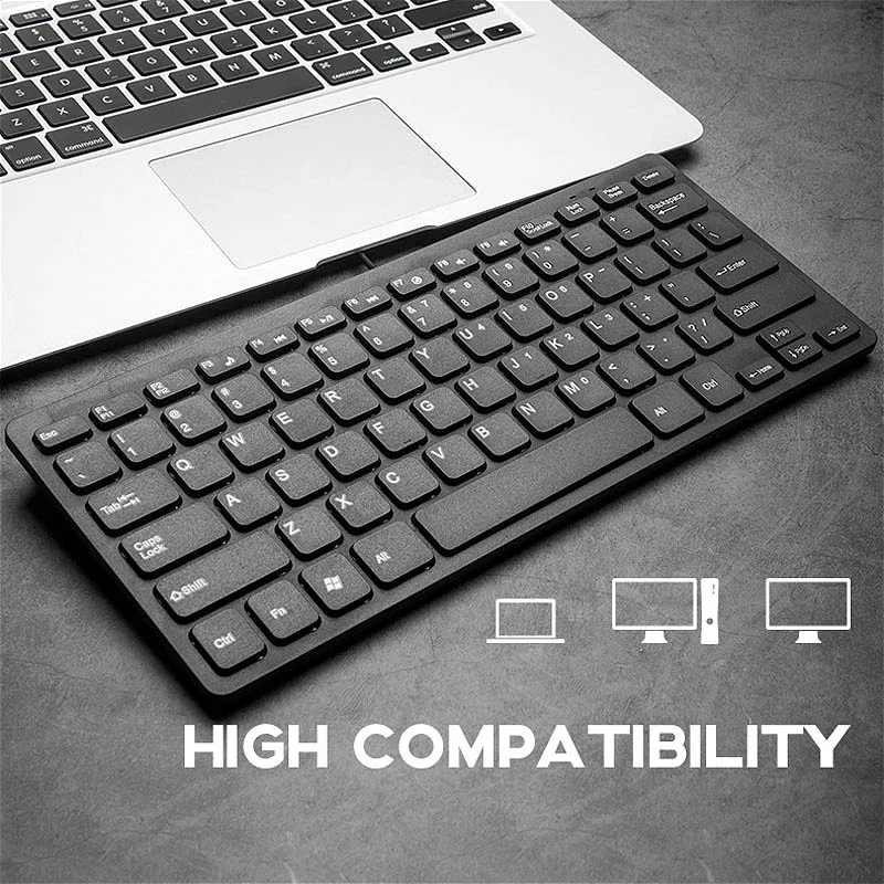 Mini Wired USB Keyboard Standard Ergonomics Tablet 78keys Ultra-thin Computer Desktop Laptop Computer Accessories Desktop
Mini Wired USB Keyboard Standard Ergonomics Tablet 78keys Ultra-thin Computer Desktop Laptop Computer Accessories Desktop