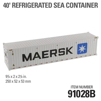 Classic Diecast Toy Model Gift DM 1:50 Scale Maersk 40GP Refrigerated Cold Chain Truck Sea Container Model For Collection
Classic Diecast Toy Model Gift DM 1:50 Scale Maersk 40GP Refrigerated Cold Chain Truck Sea Container Model For Collection