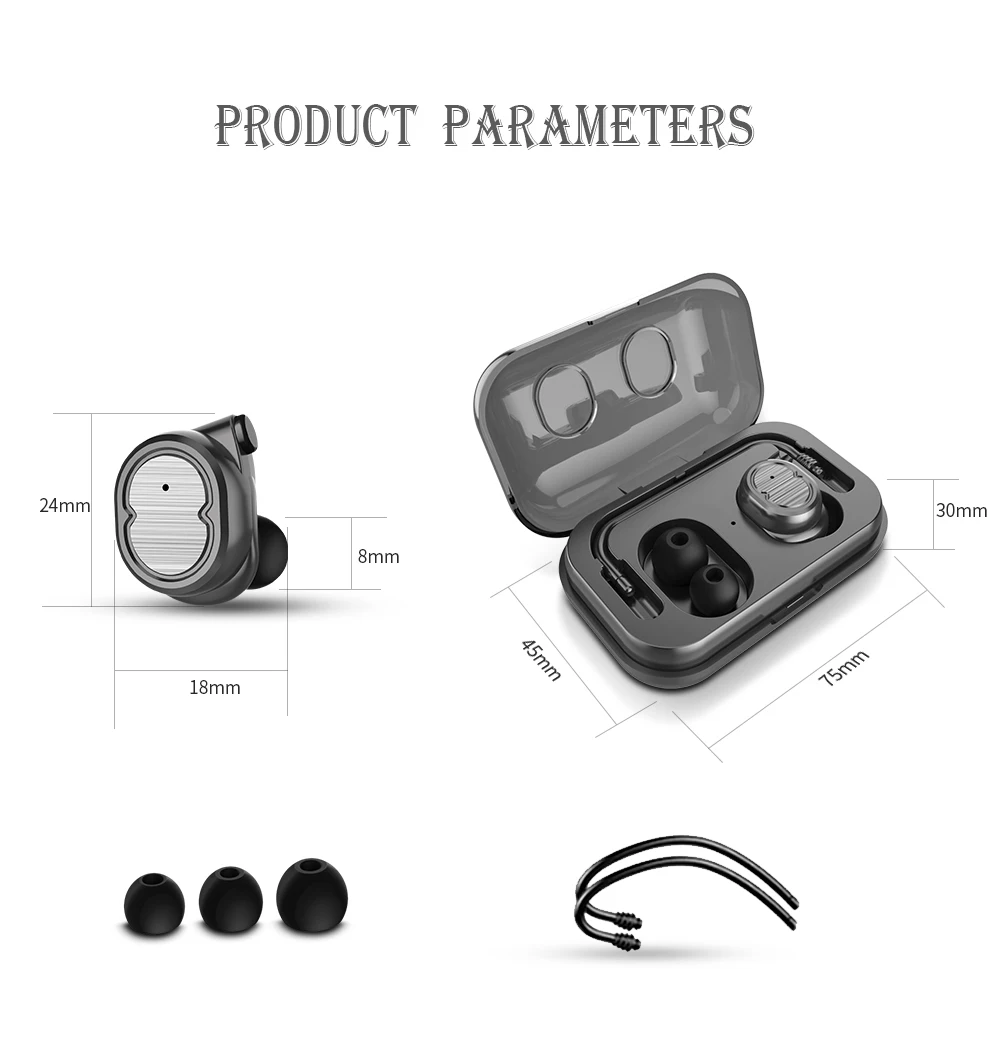 New X6 Touch in-ear Bluetooth Earphones, HD Stereo,Noise Cancelling,set 4.2 True Wireless Mini Invisible Sports Running наушники
New X6 Touch in-ear Bluetooth Earphones, HD Stereo,Noise Cancelling,set 4.2 True Wireless Mini Invisible Sports Running наушники