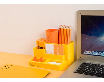 Yellow Black Pen Holder Creative Fashion Korean Small Fresh Multi-functional Student Desktop Stationery Storage Office Supplies
Yellow Black Pen Holder Creative Fashion Korean Small Fresh Multi-functional Student Desktop Stationery Storage Office Supplies