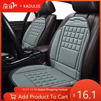 KADULEE 12V Heated car seat cover for Kia cerato spectra sorento picanto ceed sportage rio K3 K7 K4 K5 Winter Pad Cushions
KADULEE 12V Heated car seat cover for Kia cerato spectra sorento picanto ceed sportage rio K3 K7 K4 K5 Winter Pad Cushions