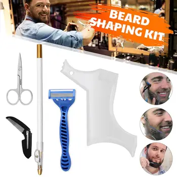 5pcs Men Beard Shaping Styling Transparent Template Comb Men's Beards Combs Beauty Tool Beard Grooming Kit
5pcs Men Beard Shaping Styling Transparent Template Comb Men's Beards Combs Beauty Tool Beard Grooming Kit