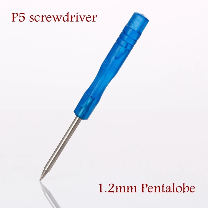 100pcs/lot 5-point star 1.2mm Pentalobe P5 screwdriver for Apple macbook/air/notebook
100pcs/lot 5-point star 1.2mm Pentalobe P5 screwdriver for Apple macbook/air/notebook
