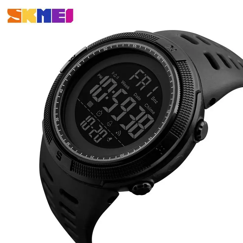 

Fashion SKMEI Outdoor Sport Watch Men Multifunction Watches Alarm Clock Chrono 5Bar Waterproof Digital Watch Reloj Hombre 1251