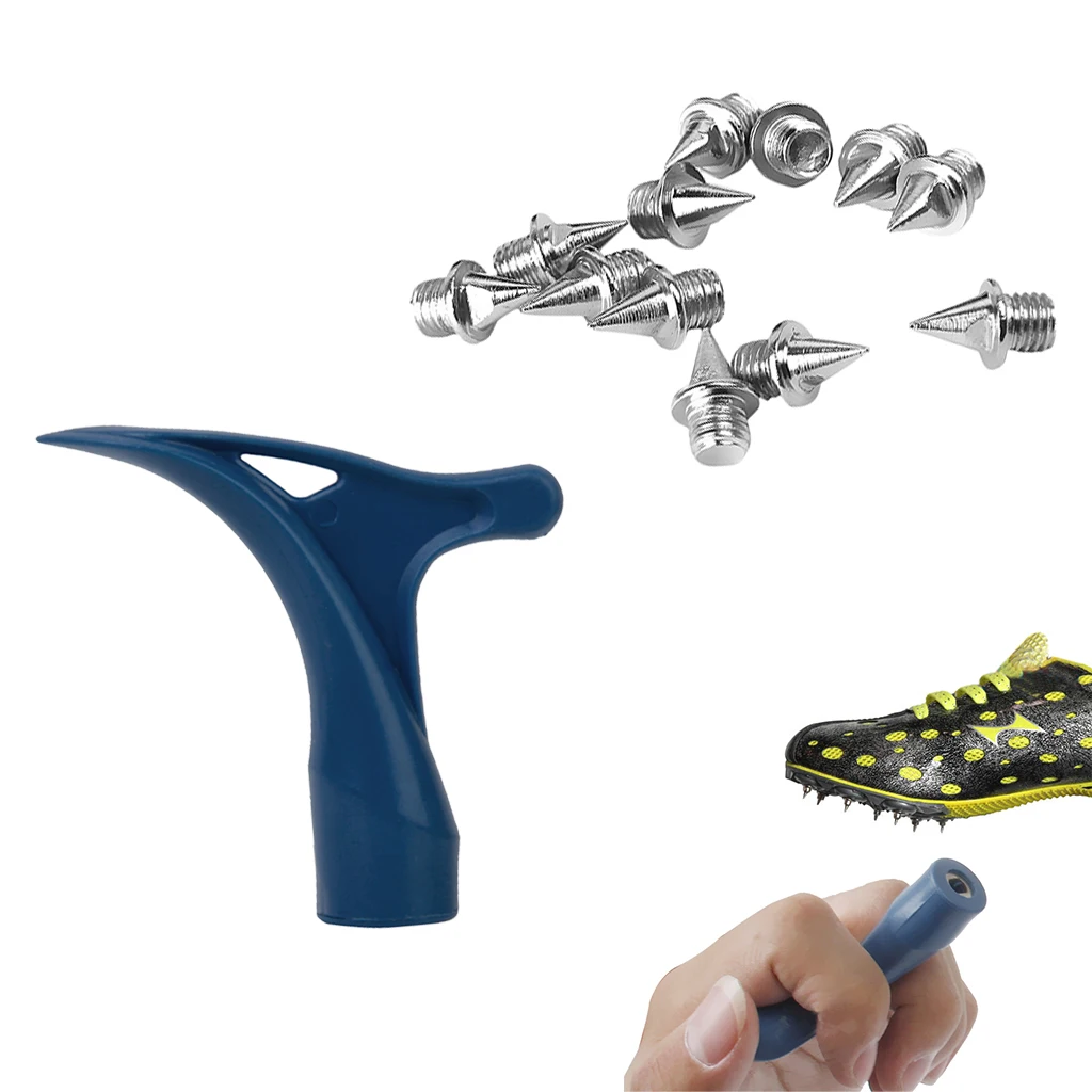 120 Pieces Silver 7mm Trainer Shoes Spikes & Removal Wrench Repair Supplies 120 Pieces Silver 7mm Trainer Shoes Spikes & Removal Wrench Repair Supplies