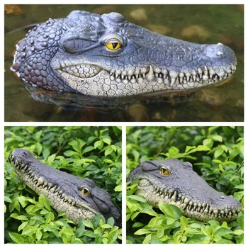 Floating Crocodile Head Garden Pond Pool Realistic Alligator Decorations Pool Ornament Floating Resin Crocodile Head
Floating Crocodile Head Garden Pond Pool Realistic Alligator Decorations Pool Ornament Floating Resin Crocodile Head
