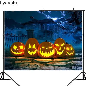 Lyavshi photography backdrop halloween horror house pumpkin path background photobooth photocall customize decoration
Lyavshi photography backdrop halloween horror house pumpkin path background photobooth photocall customize decoration