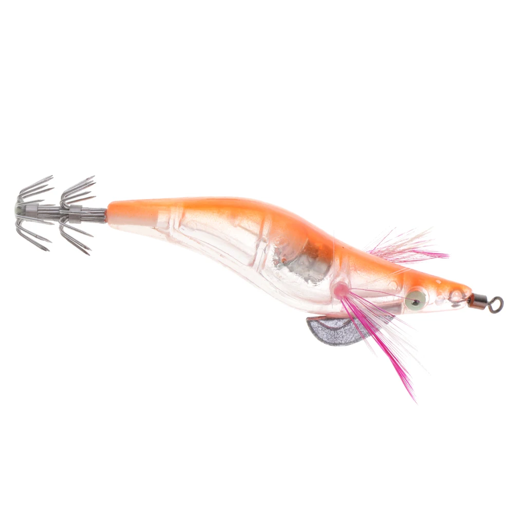 Squid Jigs Saltwater Fishing Lures Luminous Shrimp Bait Cuttlefish Fishhook Squid Jigs Saltwater Fishing Lures Luminous Shrimp Bait Cuttlefish Fishhook