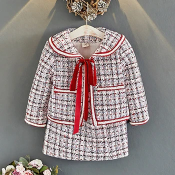 Girls Clothes Set 2020 Autumn Kid Long Sleeve Fashion Long Sleeve Coat+Skirt 2Pcs College Style Outfits for 2-7Y
Girls Clothes Set 2020 Autumn Kid Long Sleeve Fashion Long Sleeve Coat+Skirt 2Pcs College Style Outfits for 2-7Y