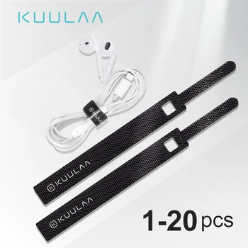 KUULAA Cable Organizer for Phone USB Cable Wire Winder Earphone Holder Mouse Cord Protector Power Wire cable Management HDMI Aux
KUULAA Cable Organizer for Phone USB Cable Wire Winder Earphone Holder Mouse Cord Protector Power Wire cable Management HDMI Aux