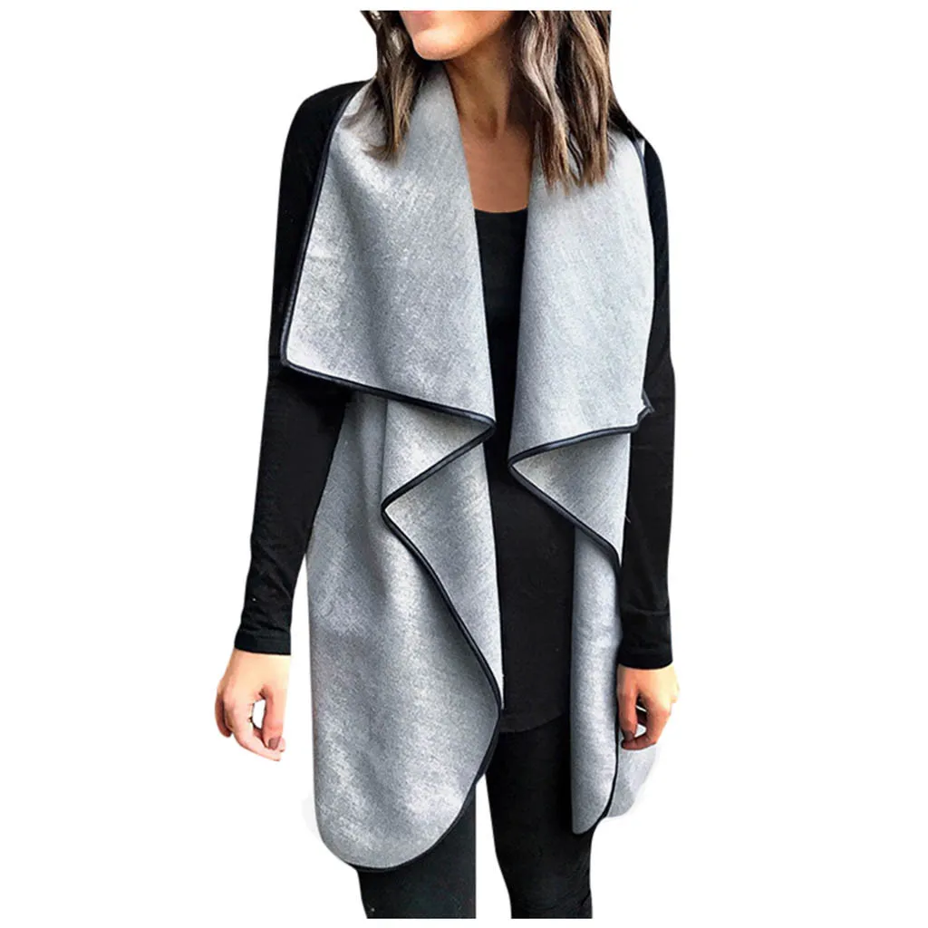 Europe And The United States Autumn Winter Vest Coat Sexy Casual Cardigan Women Vest Turn-down Collar Gilet Sleeveless Female
Europe And The United States Autumn Winter Vest Coat Sexy Casual Cardigan Women Vest Turn-down Collar Gilet Sleeveless Female