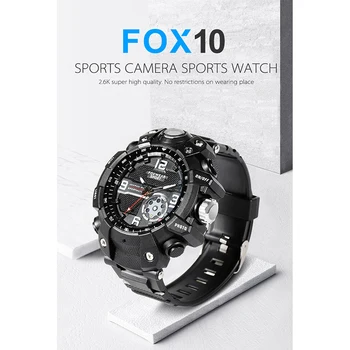 FOX10 Sports Camera Watch Remote Wifi Large Capacity HD X1440P Camera Wristband Glare Lighti IP67 Waterproof Smart Watch
FOX10 Sports Camera Watch Remote Wifi Large Capacity HD X1440P Camera Wristband Glare Lighti IP67 Waterproof Smart Watch