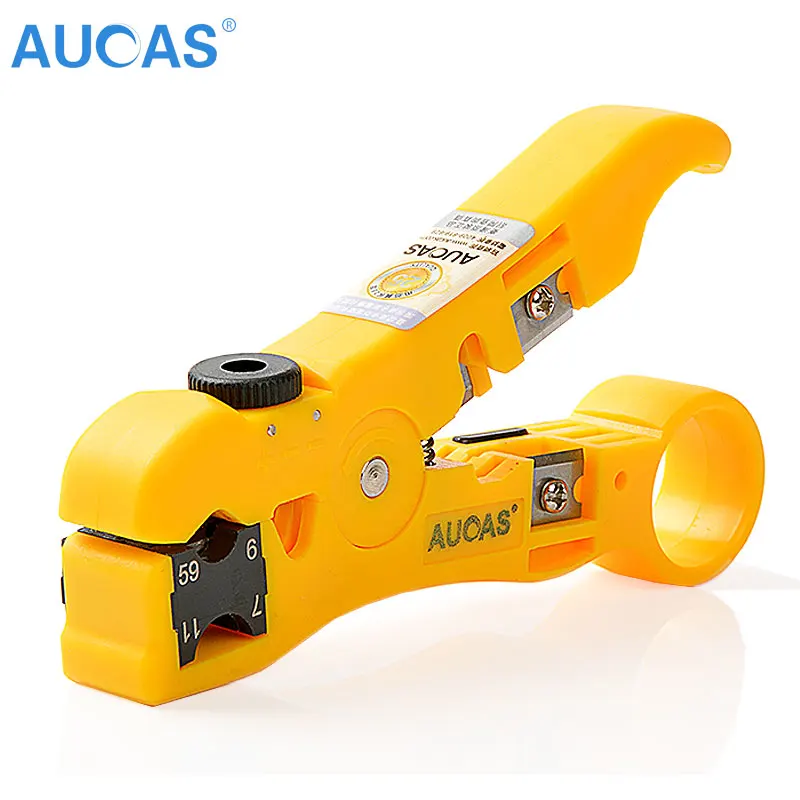AUCAS Cable Stripper Rj45 Crimper Crimping Tools Network Tester Cable Continuity Pliers Lan Automatic Pliers Wire Multi-tool
AUCAS Cable Stripper Rj45 Crimper Crimping Tools Network Tester Cable Continuity Pliers Lan Automatic Pliers Wire Multi-tool