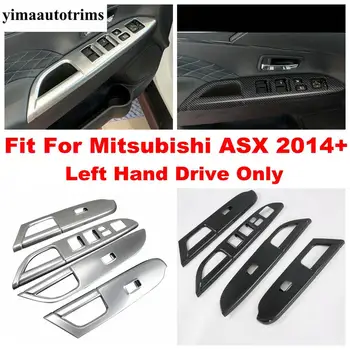 Inner Door Armrest Window Lift Button Control Panel Cover Trim Carbon Fiber Look / Matte Interior For Mitsubishi ASX 2014 - 2021
Inner Door Armrest Window Lift Button Control Panel Cover Trim Carbon Fiber Look / Matte Interior For Mitsubishi ASX 2014 - 2021