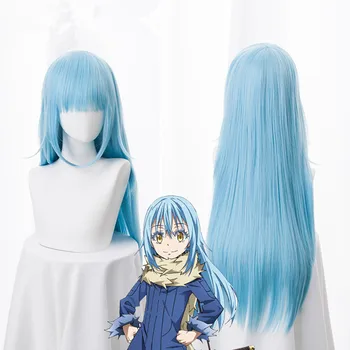 That Time I Got Reincarnated As A Slime Cosplay Wig Rimuru Tempest Wig 70cm Long Straight Heat Resistant Synthetic Hair Blue
That Time I Got Reincarnated As A Slime Cosplay Wig Rimuru Tempest Wig 70cm Long Straight Heat Resistant Synthetic Hair Blue