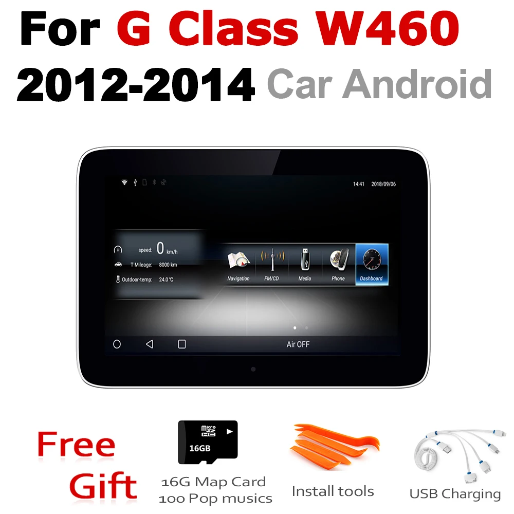 Автомобильный Android радио GPS мультимедийный плеер для Mercedes Benz G Class W460 2012 ~ 2014 NTG