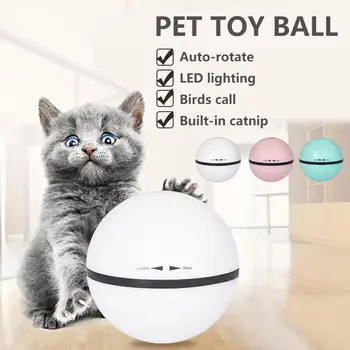 Electric Pet Cat Ball Toy Bumper Ball Electric Pet Cat Toy Ball LED Catnip Automatic Interative Pet Toy
Electric Pet Cat Ball Toy Bumper Ball Electric Pet Cat Toy Ball LED Catnip Automatic Interative Pet Toy