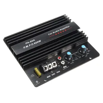 12V Mono 600W High Power Car Audio Amplifier PA-60A Fashion Wire Drawing Powerful Bass Subwoofers Amplifier With 20A Fuse
12V Mono 600W High Power Car Audio Amplifier PA-60A Fashion Wire Drawing Powerful Bass Subwoofers Amplifier With 20A Fuse