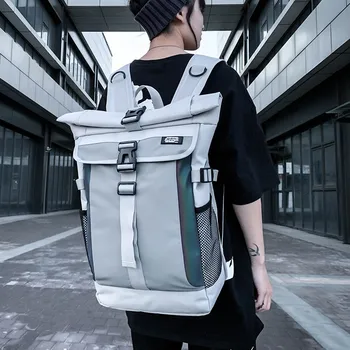 Trendy Brand Backpack Men Large Capacity Waterproof Travel Backpacks Man Fashion Reflective School Bag for Teens Backpack Unisex
Trendy Brand Backpack Men Large Capacity Waterproof Travel Backpacks Man Fashion Reflective School Bag for Teens Backpack Unisex