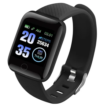H116P Portable Smart Waterproof Watch Blood Pressure Heart Rate Sports Monitoring Health Tracker Sports Bracelet
H116P Portable Smart Waterproof Watch Blood Pressure Heart Rate Sports Monitoring Health Tracker Sports Bracelet