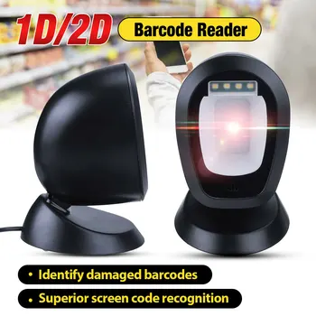 USB Automatic Barcode Scanner Handsfree 1D 2D Barcode Scanner 360 Degrees Rorating Scanning Platform with USB Interface
USB Automatic Barcode Scanner Handsfree 1D 2D Barcode Scanner 360 Degrees Rorating Scanning Platform with USB Interface