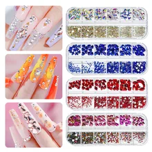 Nail Art Rhinestones Stones for Nails Crystals Nail Decor Kit Multi-Shape Nail Stones Decals for Home Nail Salon for Nail Stone
Nail Art Rhinestones Stones for Nails Crystals Nail Decor Kit Multi-Shape Nail Stones Decals for Home Nail Salon for Nail Stone