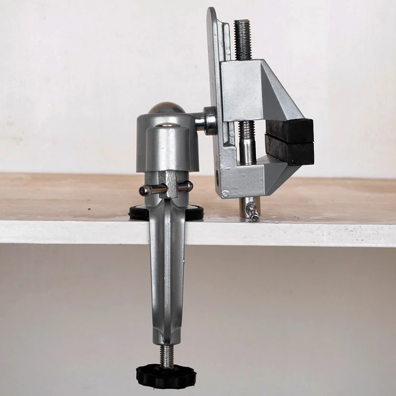 High Universal Multi Angle Swivel Table Vice Clamp-on Grinder Bench Vise Electric Drill Holder Tool LG66 
High Universal Multi Angle Swivel Table Vice Clamp-on Grinder Bench Vise Electric Drill Holder Tool LG66