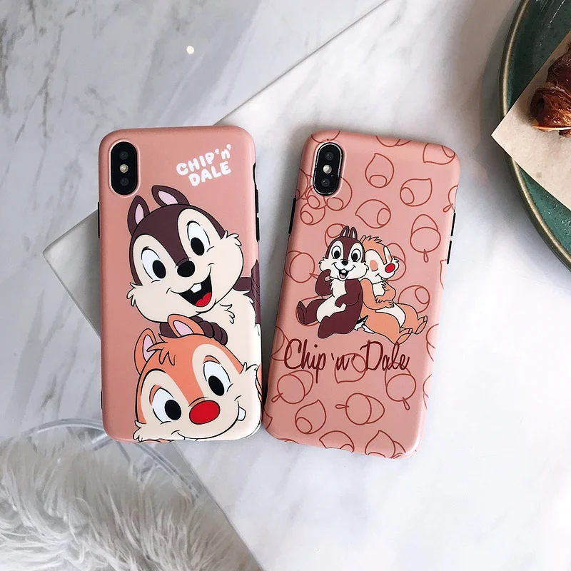 Chip n Dale Case For iPhone 6 6S 7 8 Plus Cute Cartoon Matte Scrub TPU Silicone Case for iPhone X XS Max XR S Soft Back Cover
Chip n Dale Case For iPhone 6 6S 7 8 Plus Cute Cartoon Matte Scrub TPU Silicone Case for iPhone X XS Max XR S Soft Back Cover