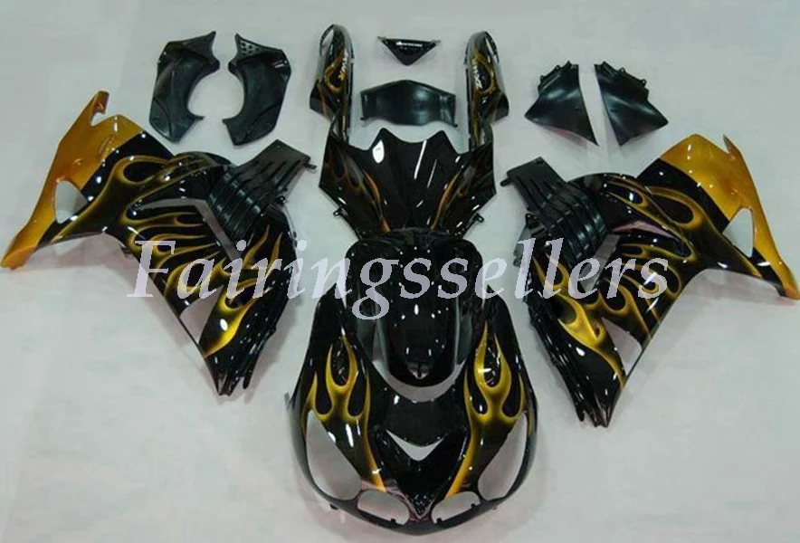 Kawasaki ZX14R Black & Gold Flame Ninja (2006-2011)