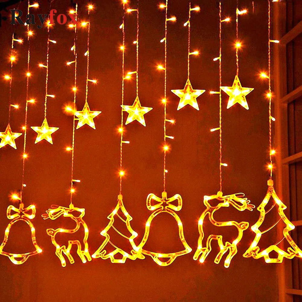 Фото Рождественские украшения для дома лося звезда сердце луна - купить