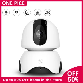 ONE PICE Home IP Camera Wifi 1080P Night Vision Baby Monitor 360° PTZ Rotation Motion Detection Two-way Voice Security Camera A9
ONE PICE Home IP Camera Wifi 1080P Night Vision Baby Monitor 360° PTZ Rotation Motion Detection Two-way Voice Security Camera A9