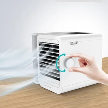 6W 1000ml Water Capacity White Mini Air Conditioner Touch-Screen 99-speed Adjustment Energy Saving Timing Cooling Fan
6W 1000ml Water Capacity White Mini Air Conditioner Touch-Screen 99-speed Adjustment Energy Saving Timing Cooling Fan
