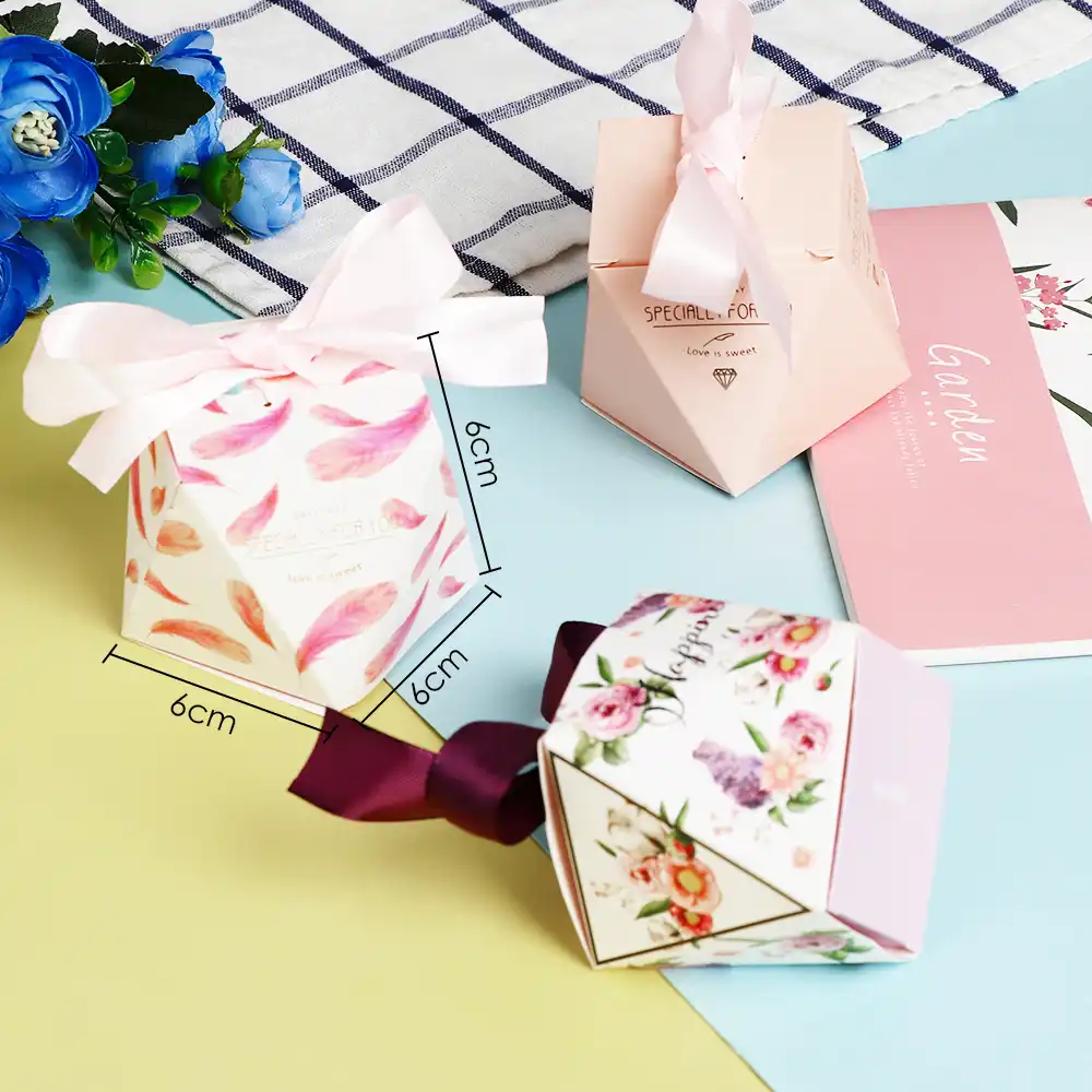 wedding favor box and bags sweet gift candy boxes for baby