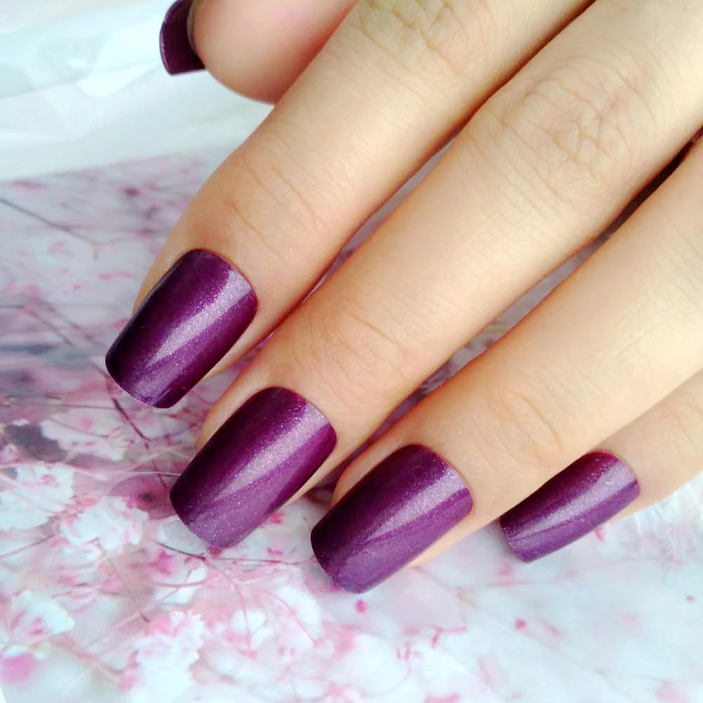 Glitter Grape Purple False Fingernails Macaron Artificial Fake Nails For Design DIY Full Cover Tips Manicure Tool
Glitter Grape Purple False Fingernails Macaron Artificial Fake Nails For Design DIY Full Cover Tips Manicure Tool