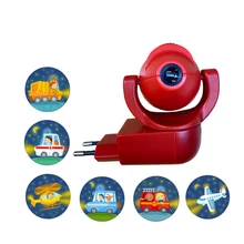 LED Projector 6 Images Photocell Sensor EU Plug Night Light Lamp Gifts for Children
LED Projector 6 Images Photocell Sensor EU Plug Night Light Lamp Gifts for Children