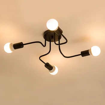 Modern dining room bedroom chandelier lighting 4 black E27 chandeliers simple lights rustic bar lamps modern led chandeliers
Modern dining room bedroom chandelier lighting 4 black E27 chandeliers simple lights rustic bar lamps modern led chandeliers