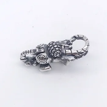 Authentic 925 Sterling Silver Go Christmas crazy Lock Lobster Clasp Fit European Troll Bracelet Jewelry
Authentic 925 Sterling Silver Go Christmas crazy Lock Lobster Clasp Fit European Troll Bracelet Jewelry