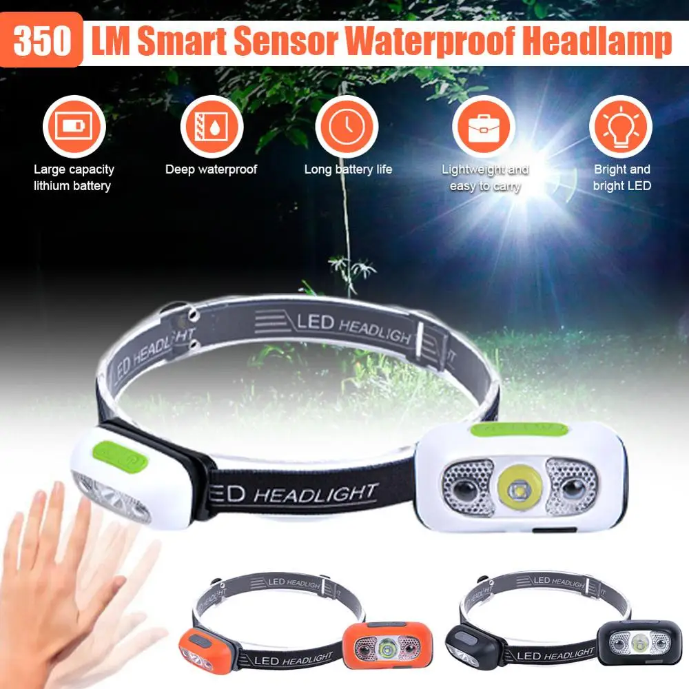 Mini COB LED Headlight 3 Modes IPX6 Waterproof Headlight Flashlight Torch Lantern for Outdoor Camping Cycling Running Fishing
Mini COB LED Headlight 3 Modes IPX6 Waterproof Headlight Flashlight Torch Lantern for Outdoor Camping Cycling Running Fishing