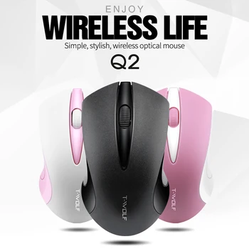 Q2 1200dpi Rechargeable Silent Mouse Computer PC 2.4G Wireless Mute Mice computer peripherals
Q2 1200dpi Rechargeable Silent Mouse Computer PC 2.4G Wireless Mute Mice computer peripherals